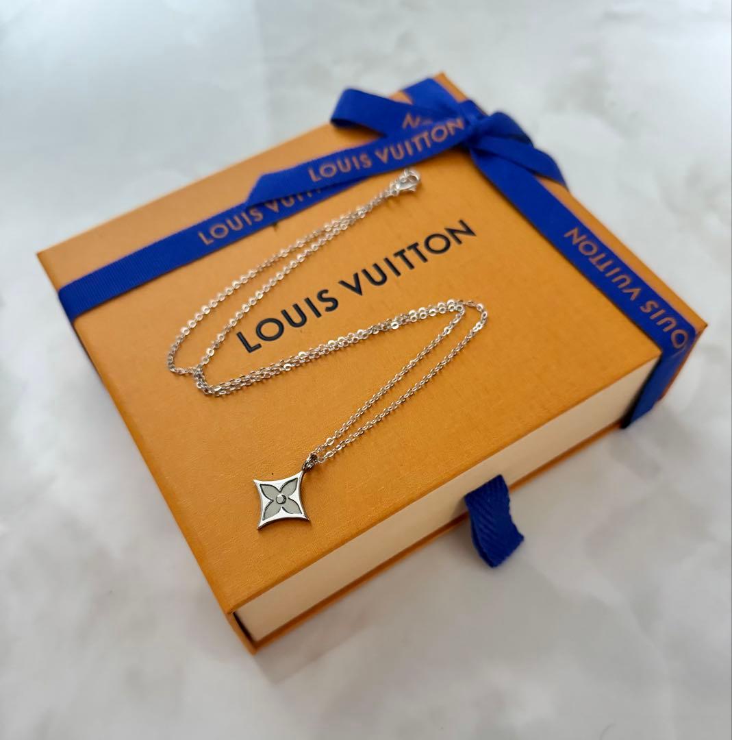 極美品✨ louis vuitton ネックレス モノグラム柄 ♦︎【正規品】
