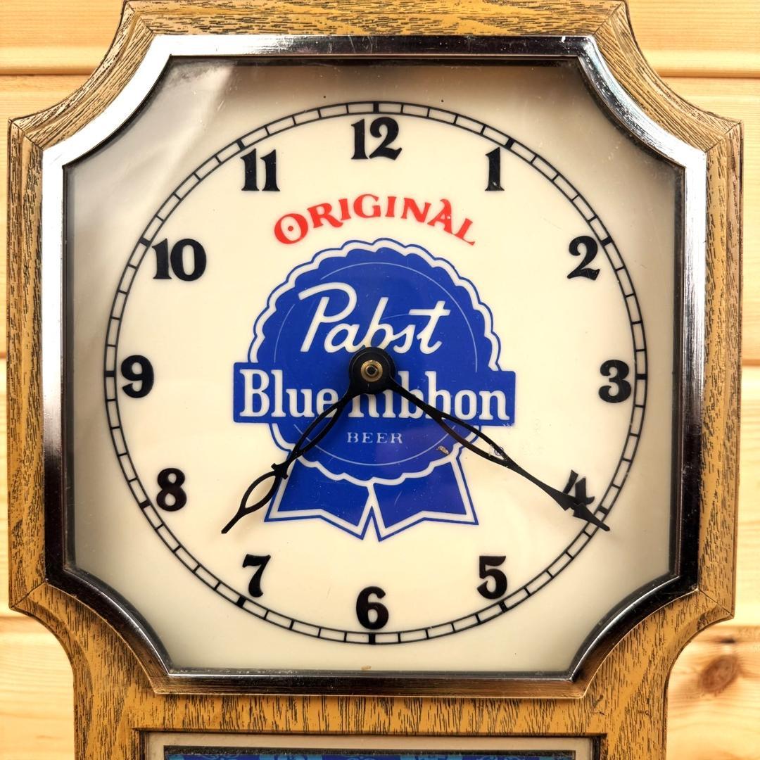 Pabst Blue Ribbon 振り子時計 壁掛け時計 ビンテージ パブスト