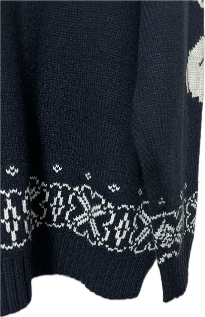 GU rokh フルジップニットジャケット