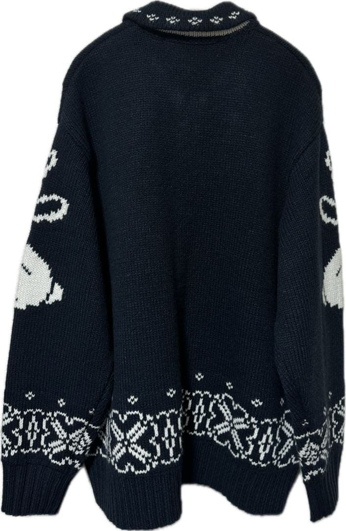 GU rokh フルジップニットジャケット