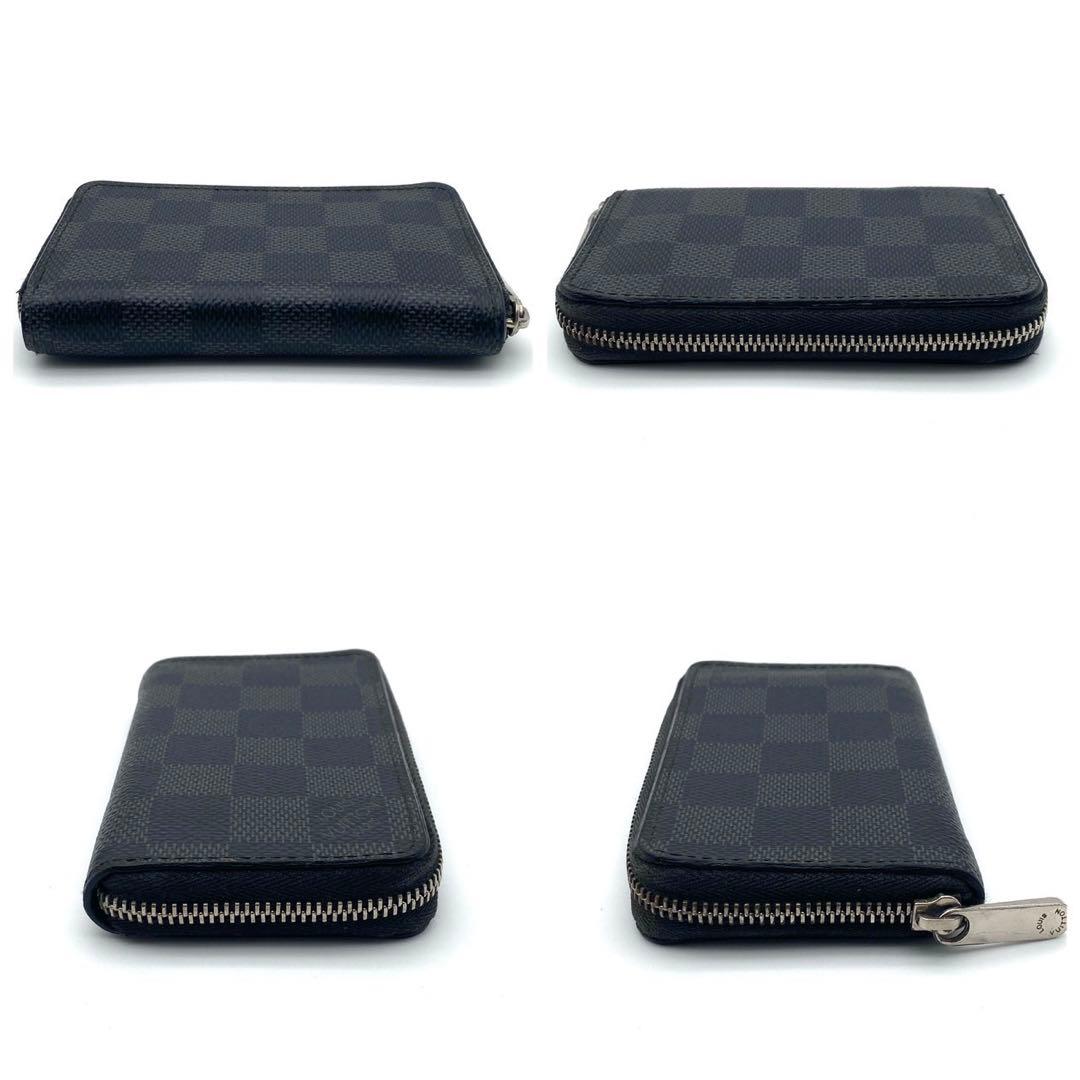 ルイヴィトン ダミエ グラフィット ジッピー パース 小銭入れ ブラック