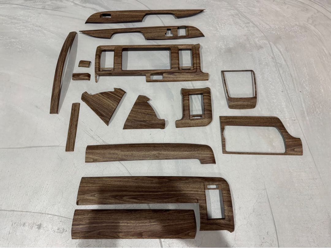 FLEXDREAM 艶消しウォルナット カスタム ハイエース 200系 GL