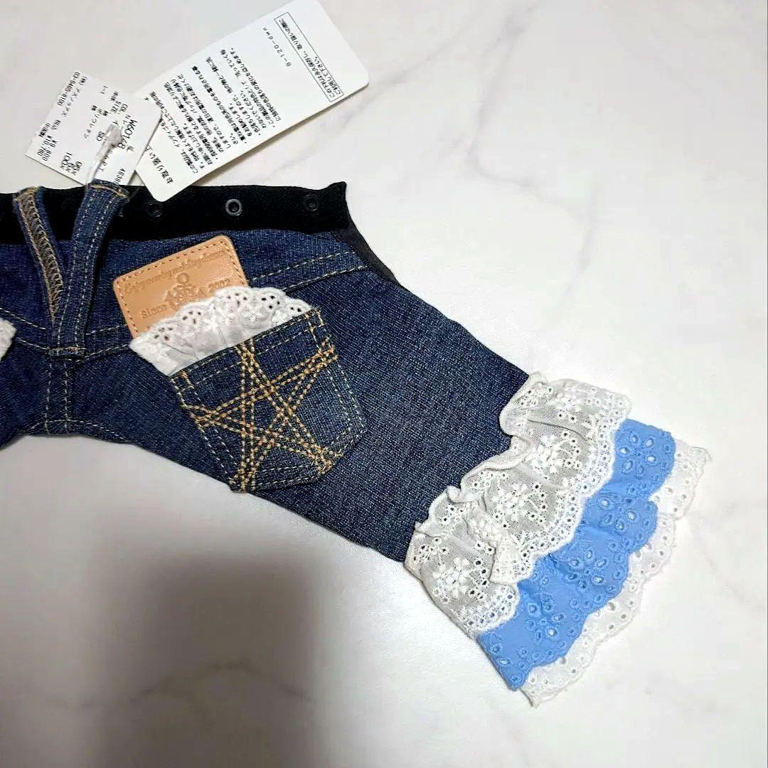 新品タグ付き　レース☆デニムPT 　asknowasdewan　アズノウアズデワ