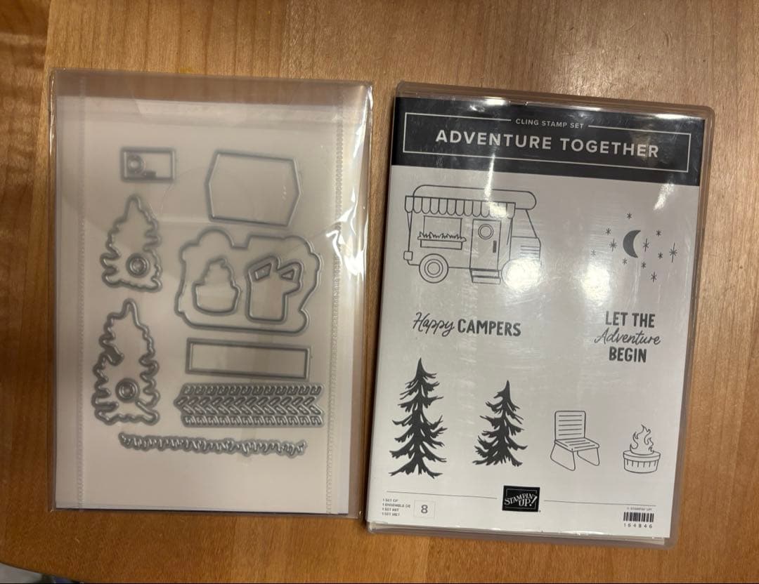 未使用♡スタンピンアップAdventure Together スタンプセット