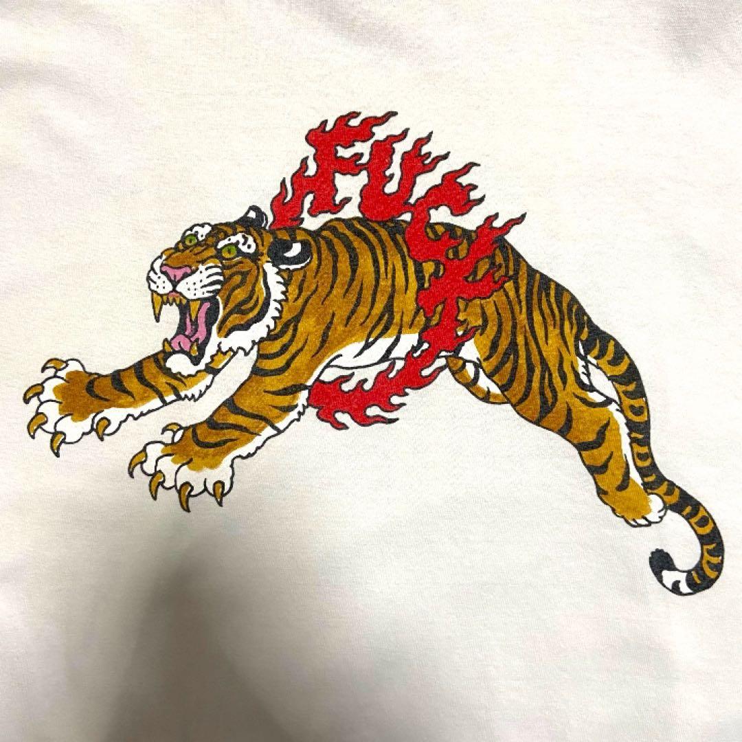 【入手困難コラボ・希少XL】ワコマリア×ティムリーハイ Tシャツ 白 タイガー