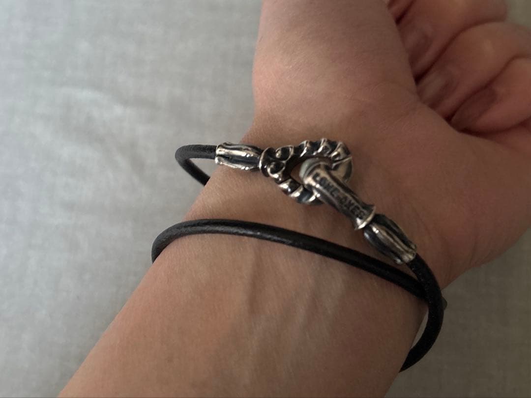 LONE ONES メイティングフライト フック ブラック レザー