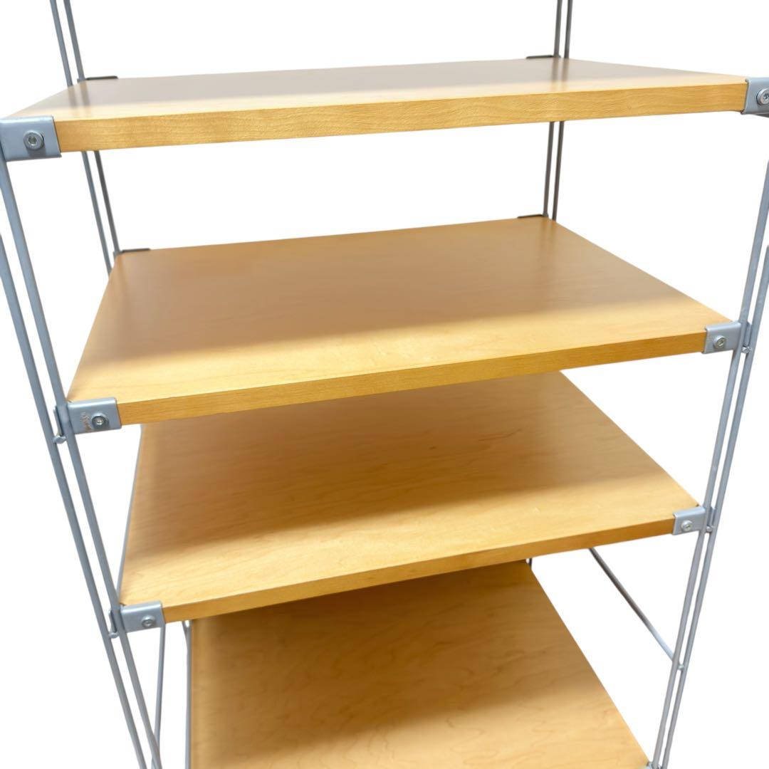 無印良品 6段 幅56cm スチールユニットシェルフ