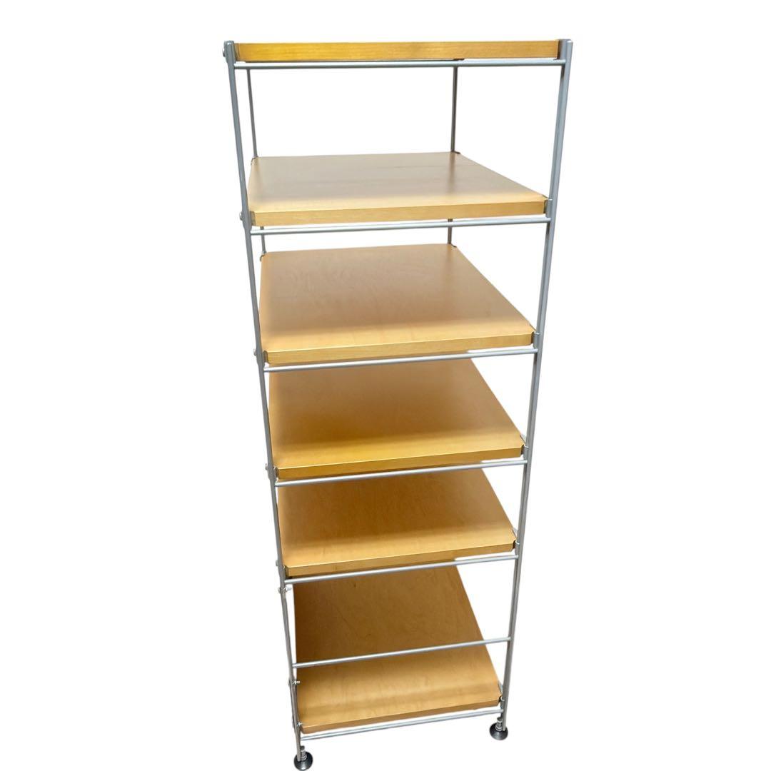 無印良品 6段 幅56cm スチールユニットシェルフ