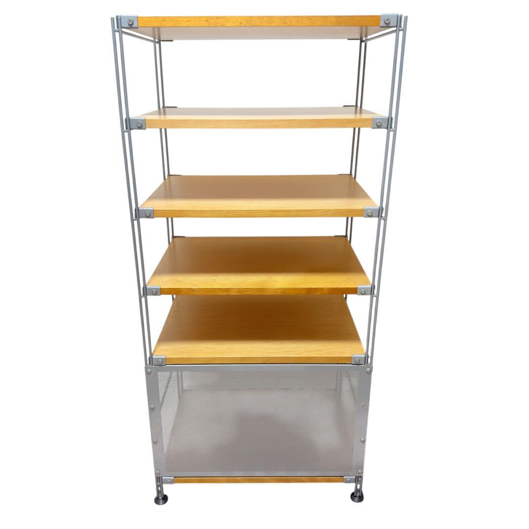 無印良品 6段 幅56cm スチールユニットシェルフ