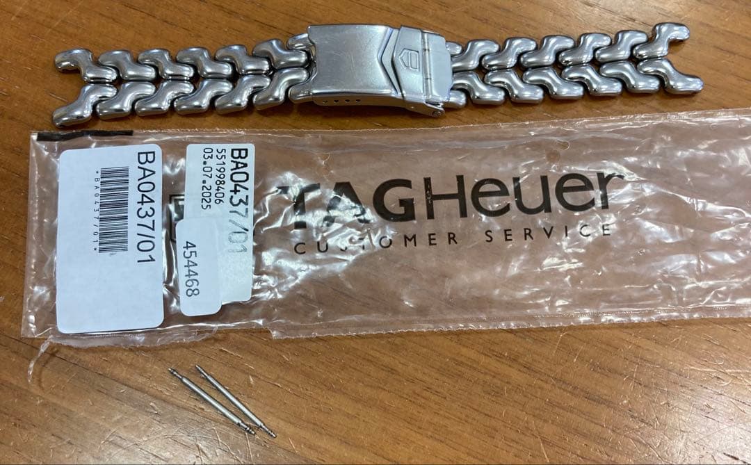 中古 タグホイヤー純正バンド