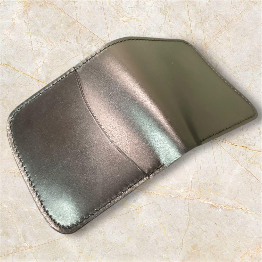 二つ折り財布　フルコードバン