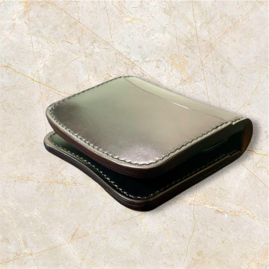 二つ折り財布　フルコードバン