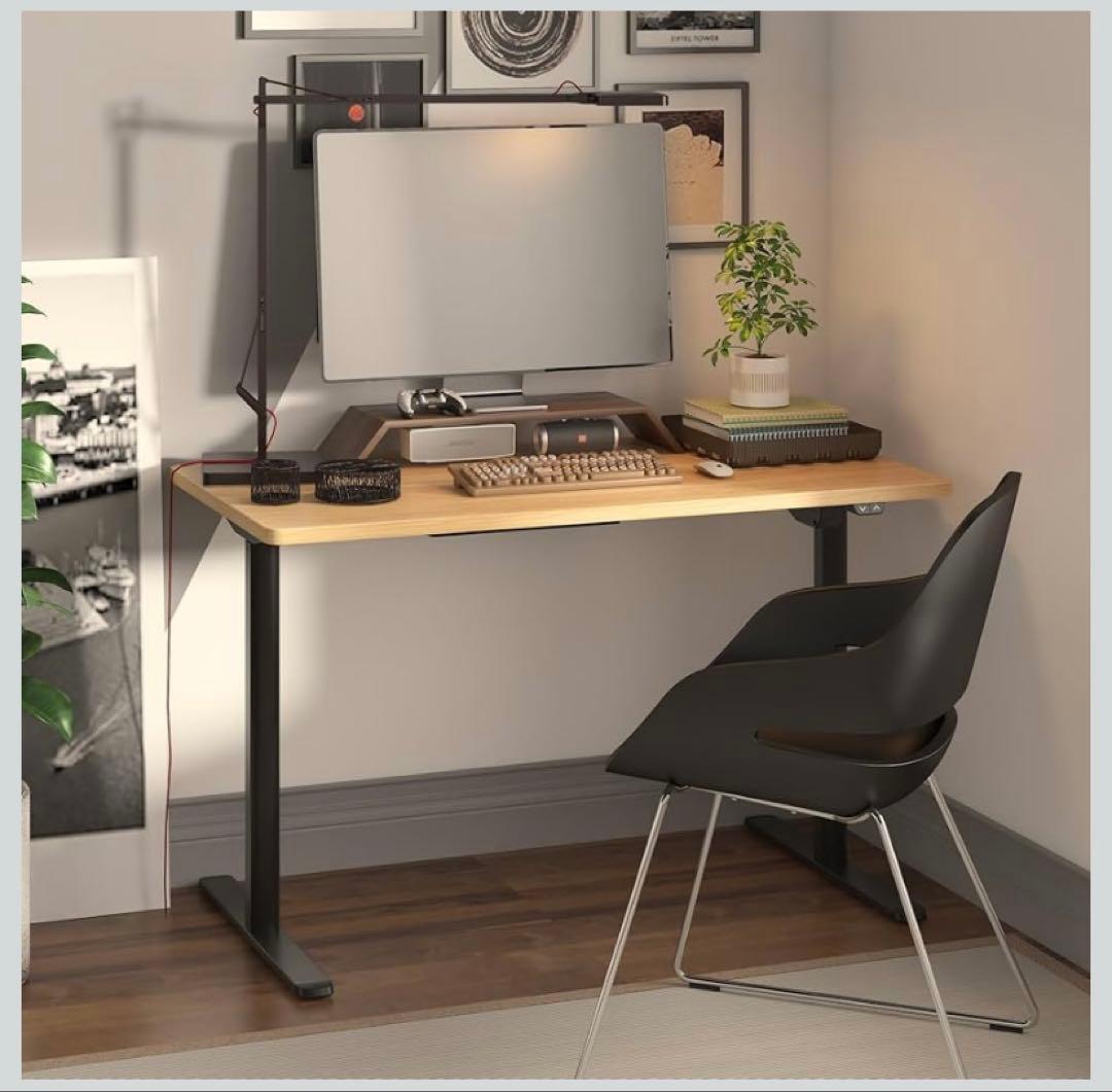 【美品】昇降デスク　昇降式　パソコンデスク