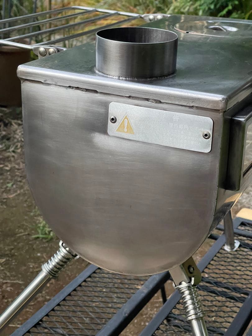 美品 tent-Mark x WINNERWELL 薪ストーブ サイドビュー L