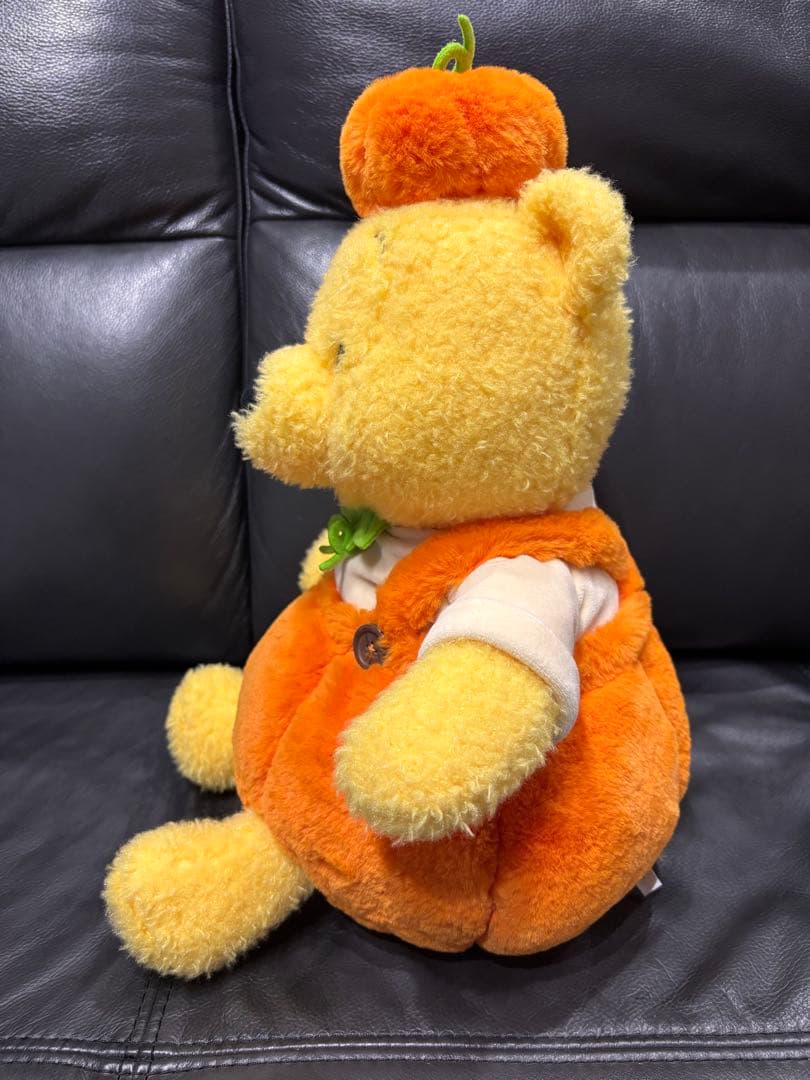 ディズニー　ハロウィーン 2025 ぬいぐるみ　プーさん　パンプキン