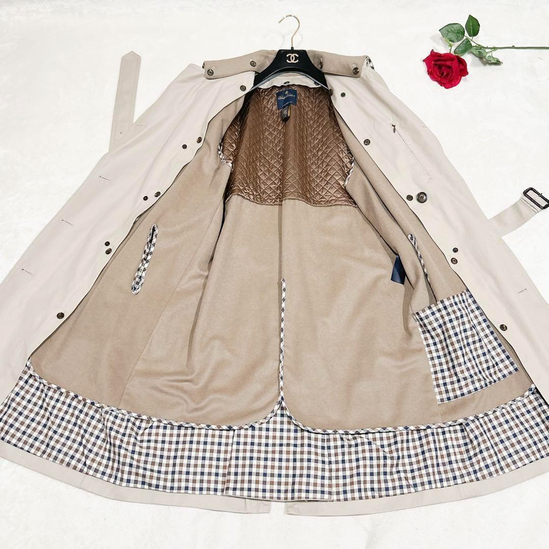 未使用✨　ブルックスブラザーズ　最高級　トレンチコート　42 ライナー　カシミヤ