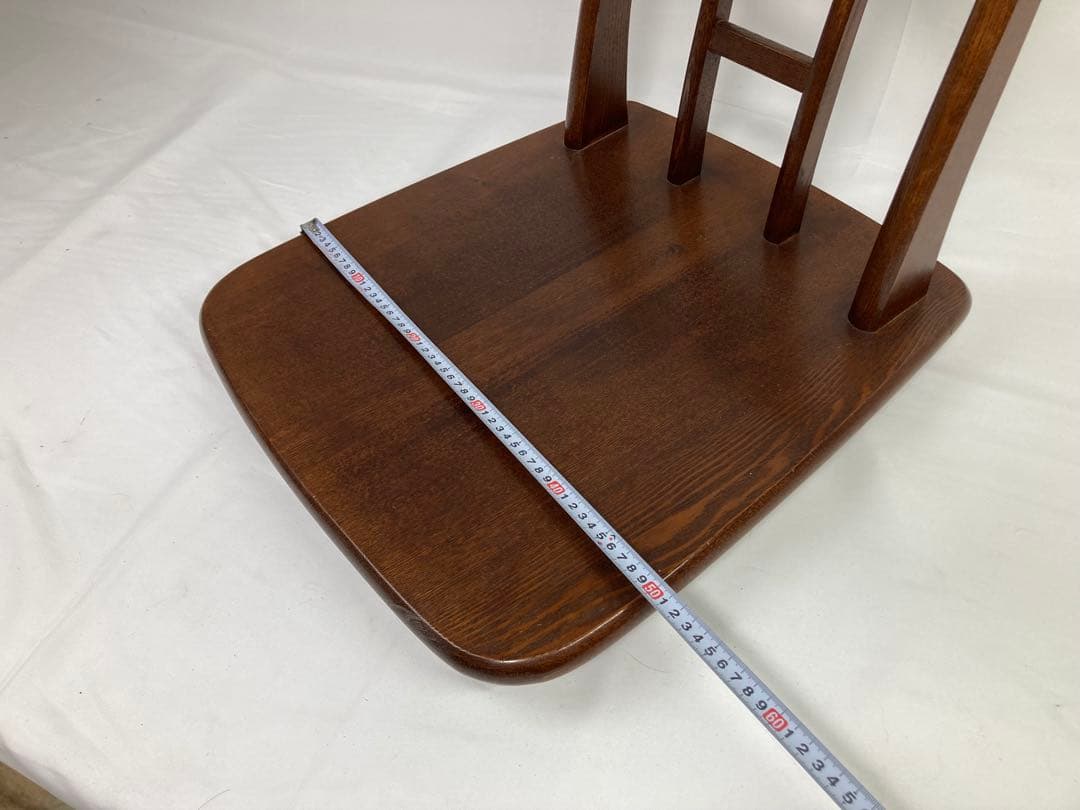 回転座椅子 FURNITURE 木製 ロータイプ 和室 和風家具 ②