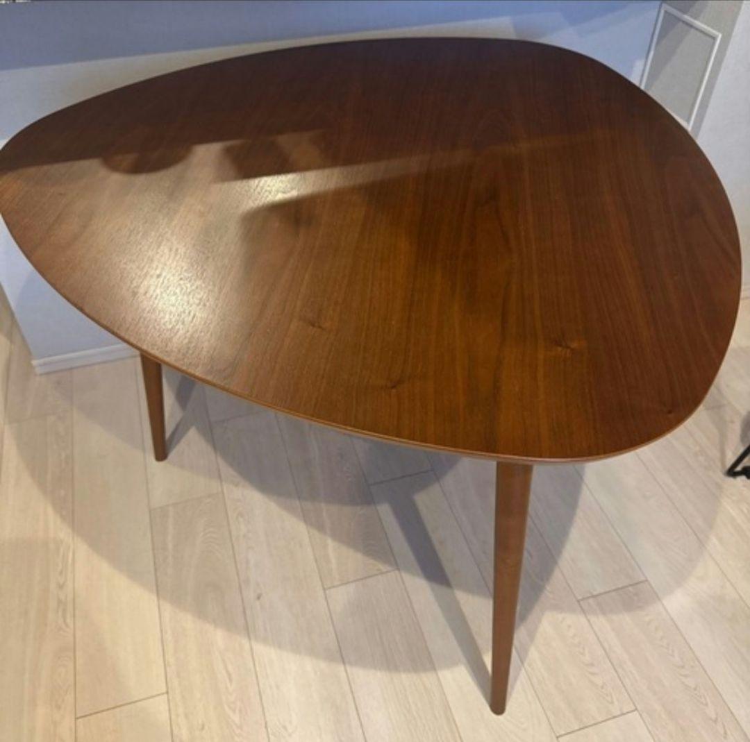 美品　NOCE ノーチェ　ダイニングテーブル 三角テーブル　オーク材