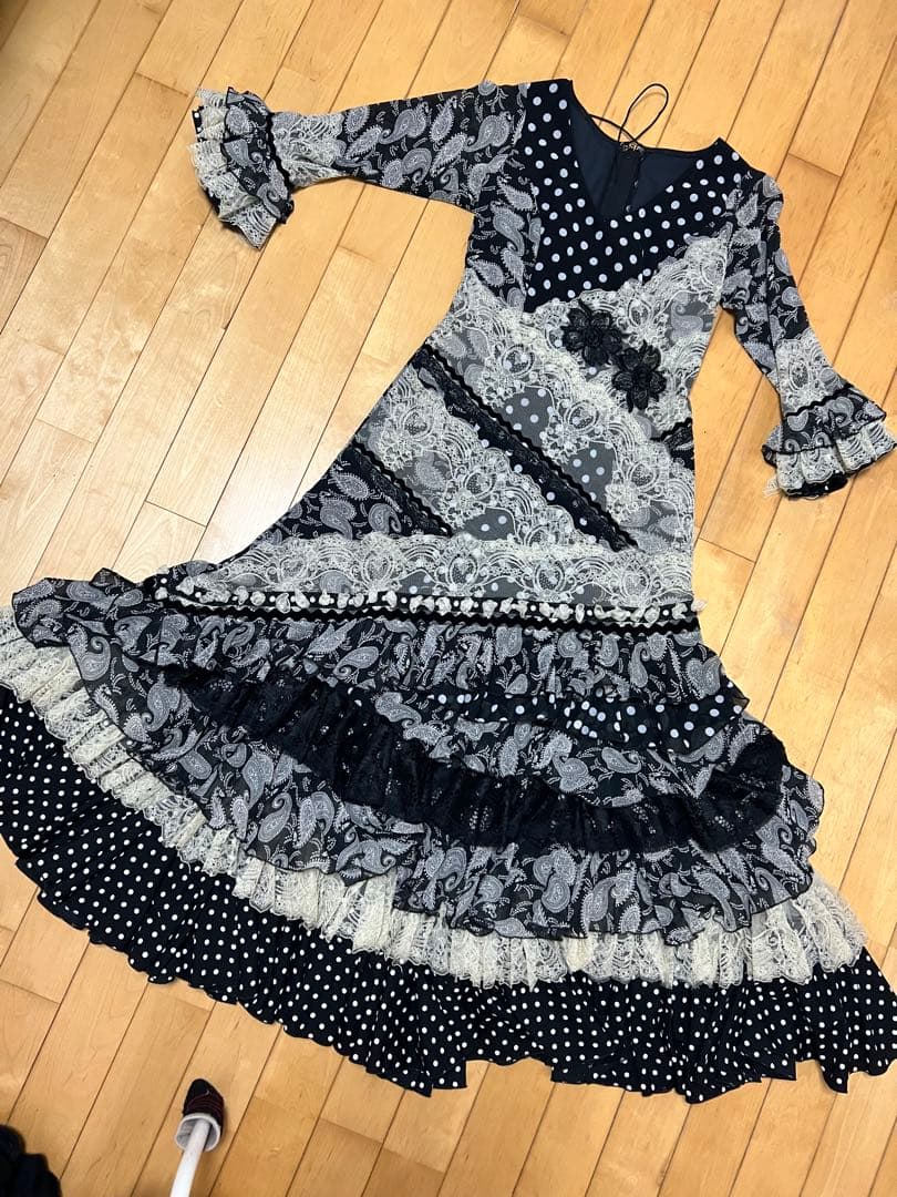 SONIA JOHNES フラメンコドレス ワンピース