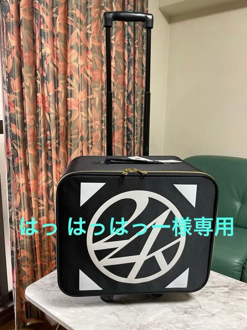 【新品＊未使用＊タグ付き】24karatsキャリーバッグ.LDH