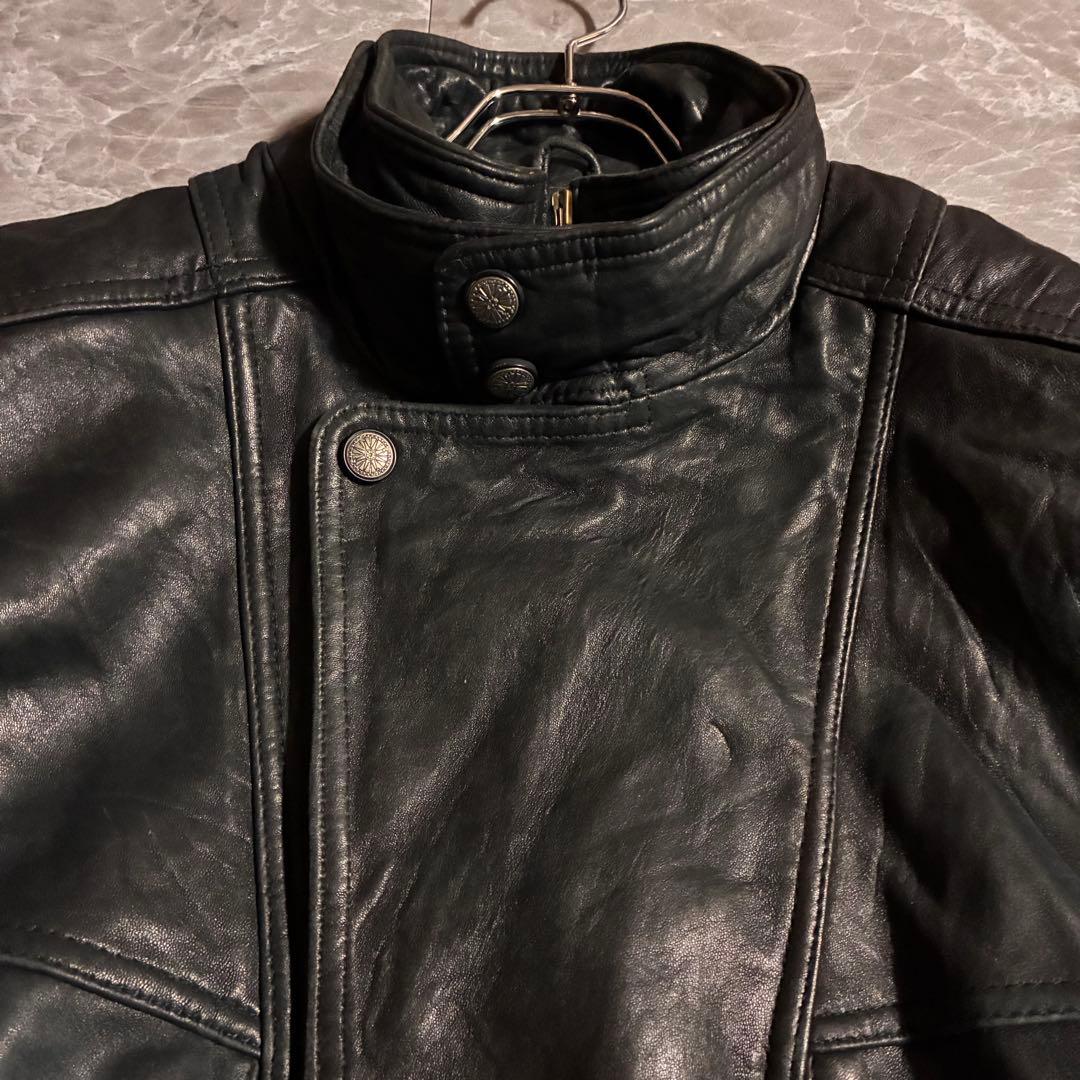 【希少】90s TANNERY WEST ヴィンテージ リアルレザージャケットM