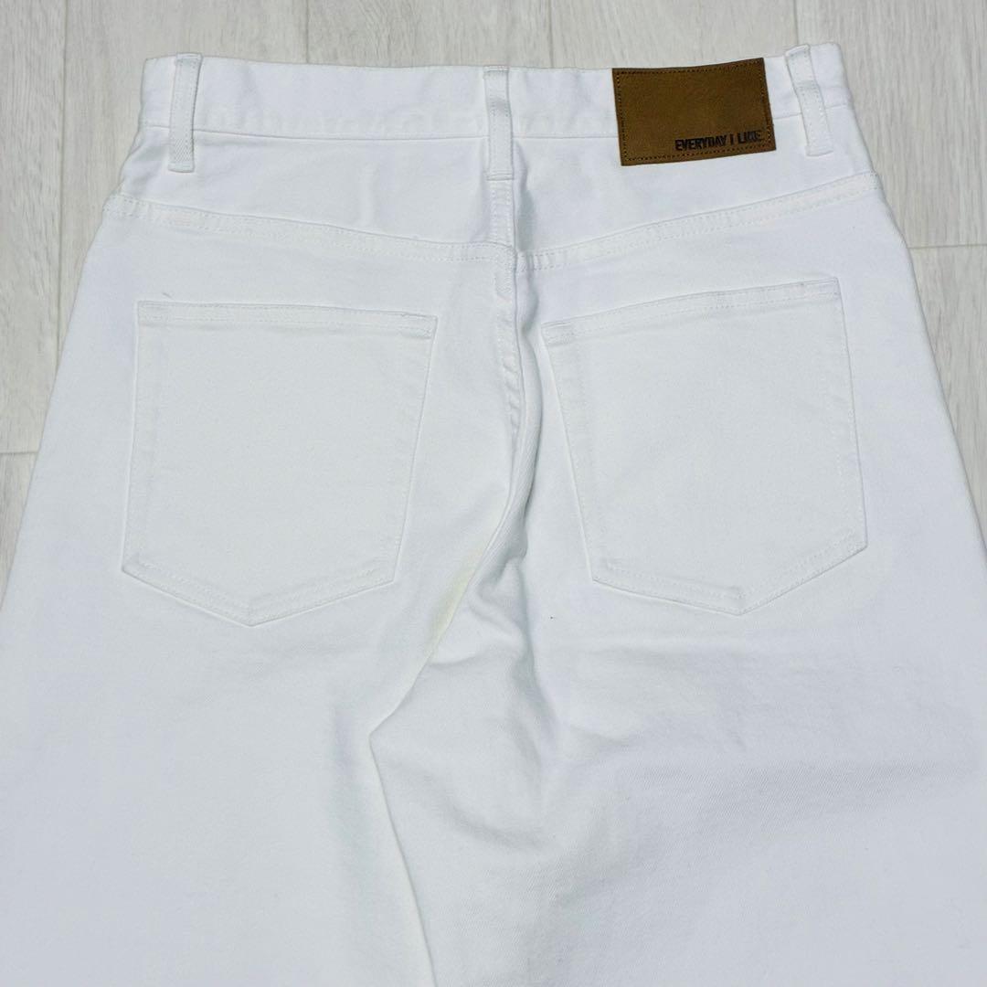 パンツ EVERYDAY I LIKE. Loose Jeans (white) 38