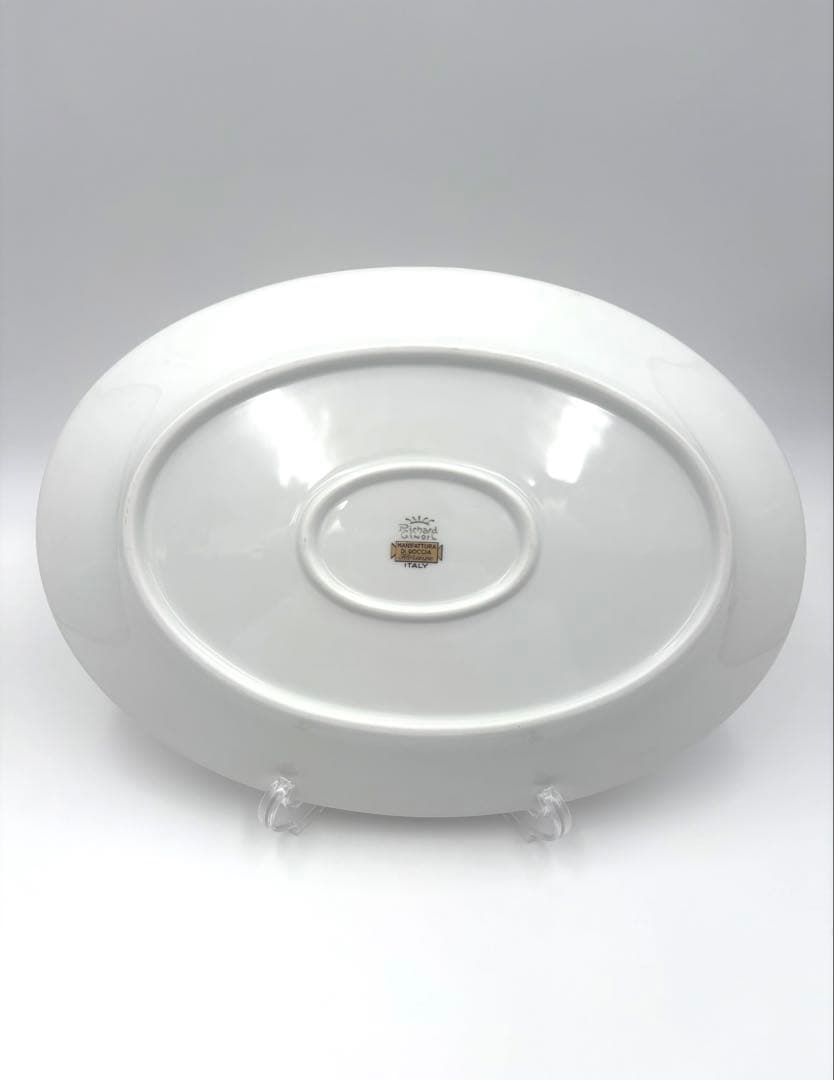 リチャードジノリ　インペロジュリエッタ　34cm 大皿　オーバルプレート