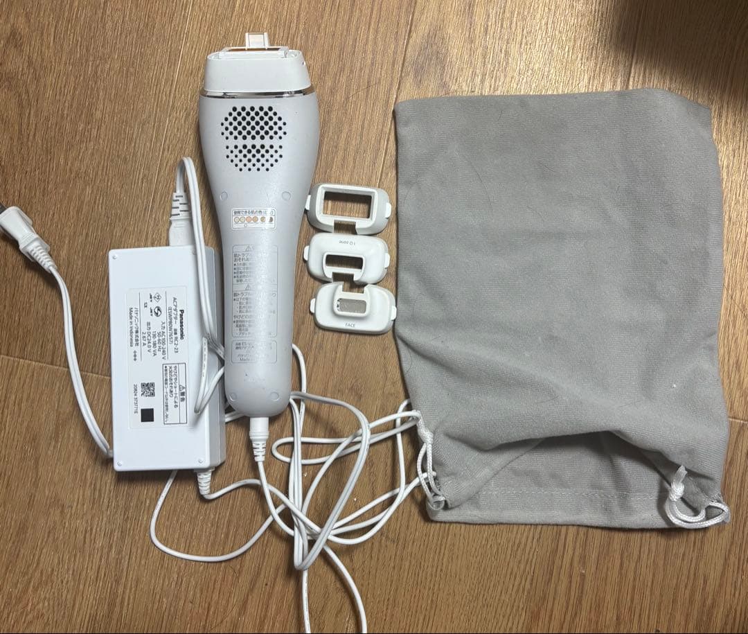 脱毛器 アタッチメント3個付き光エステ パナソニックスムースエピ ES-WP9A