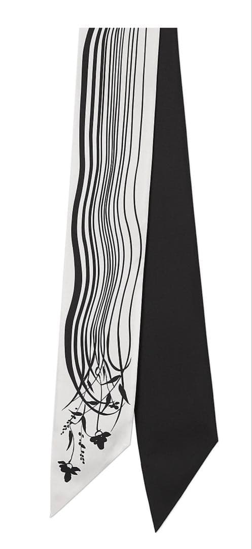 mamekurogouchi マメクロゴウチ　シルク　スカーフ マメ