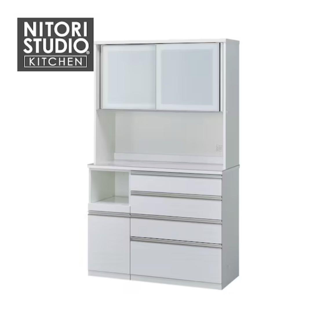 【美品】NITORI キッチンカウンター　リガーレシリーズ