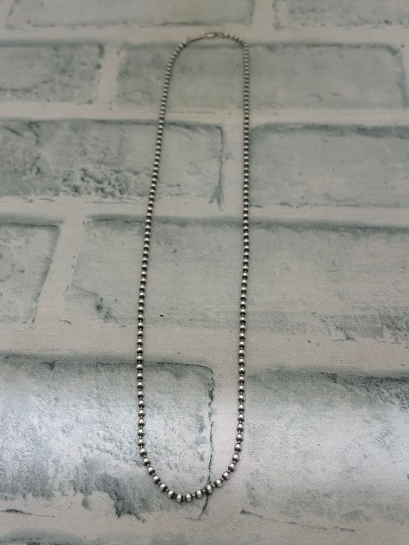 希少　オールドティファニー　 ボールチェーン　ネックレス　50cm ドイツ製