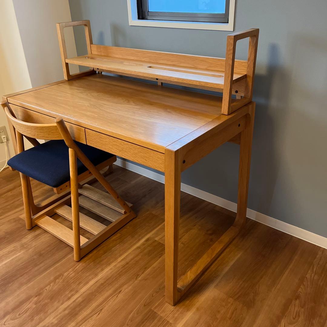アクタス フォピッシュ 学習机 【机&シェルフの出品】※椅子は別