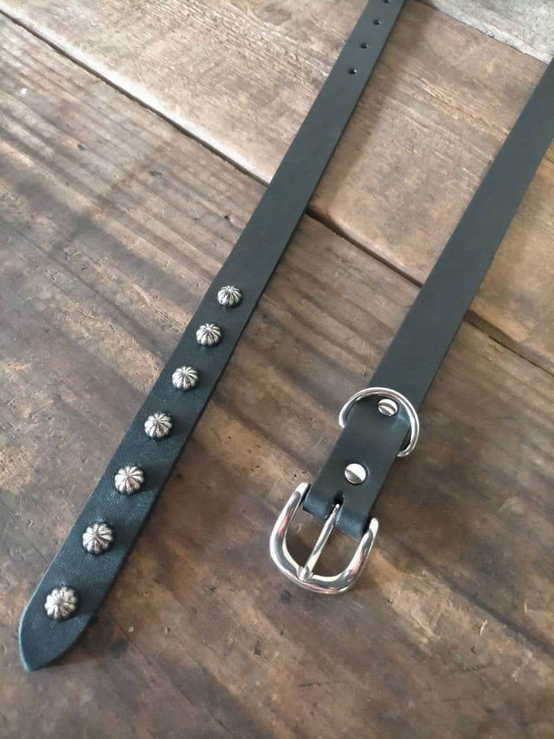 tm ナローベルト 34インチ スタッズベルト 20㎜ オーダー製 等