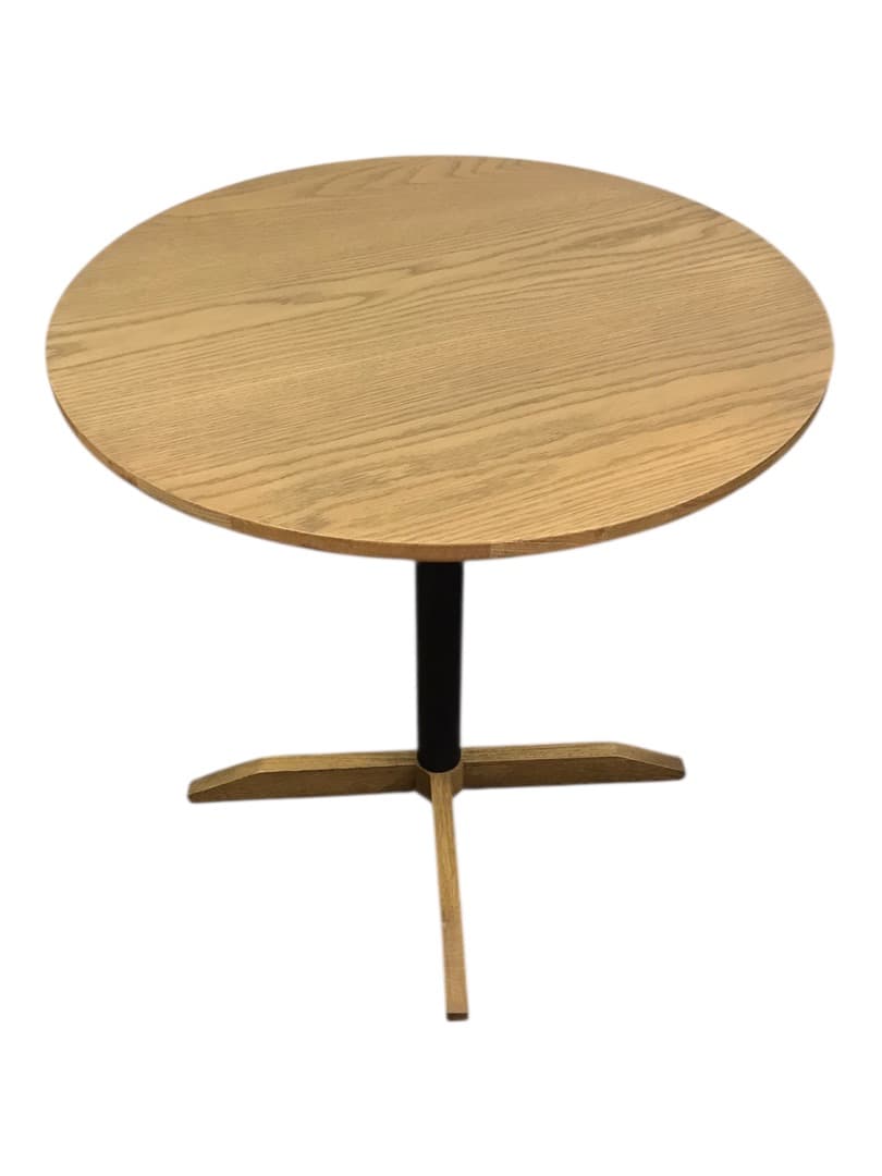 美品　unico LENKI レンキ ラウンドテーブル Φ800 ナチュラル