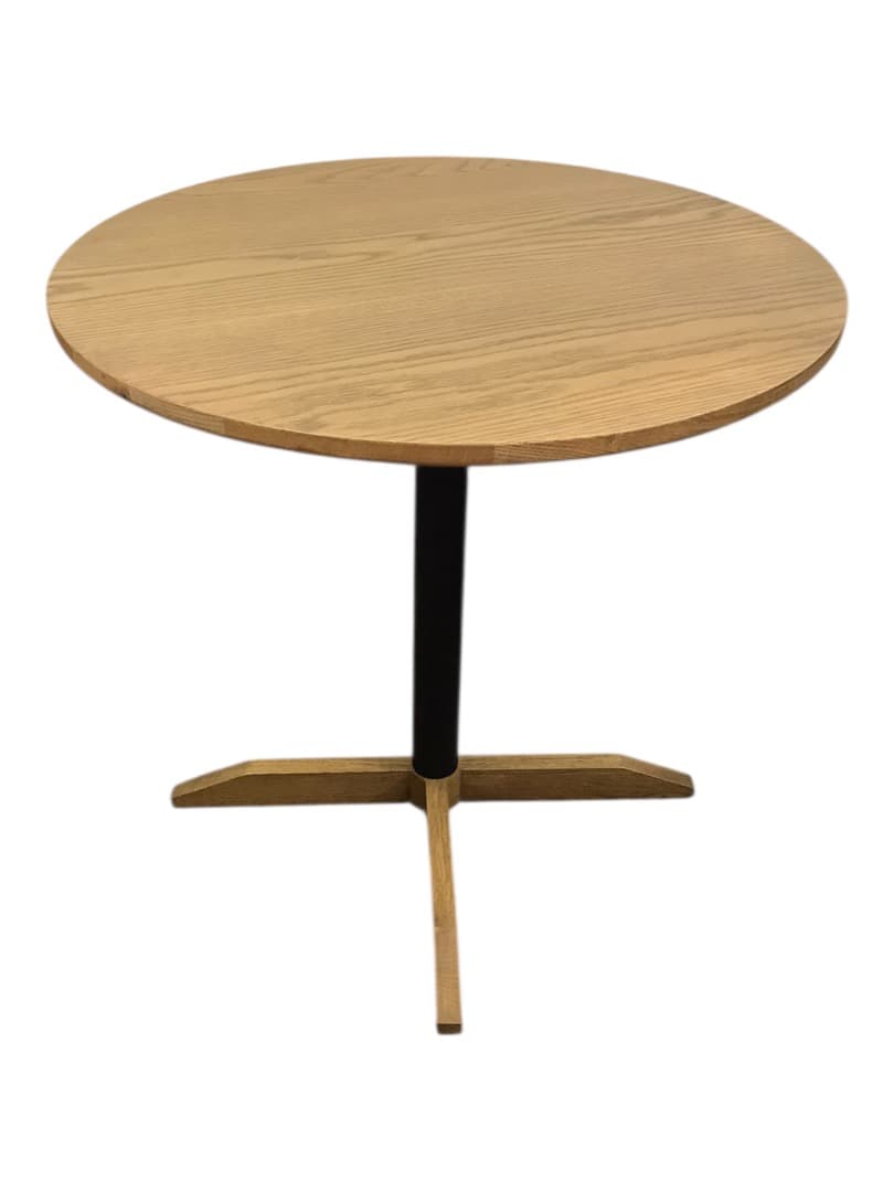 美品　unico LENKI レンキ ラウンドテーブル Φ800 ナチュラル