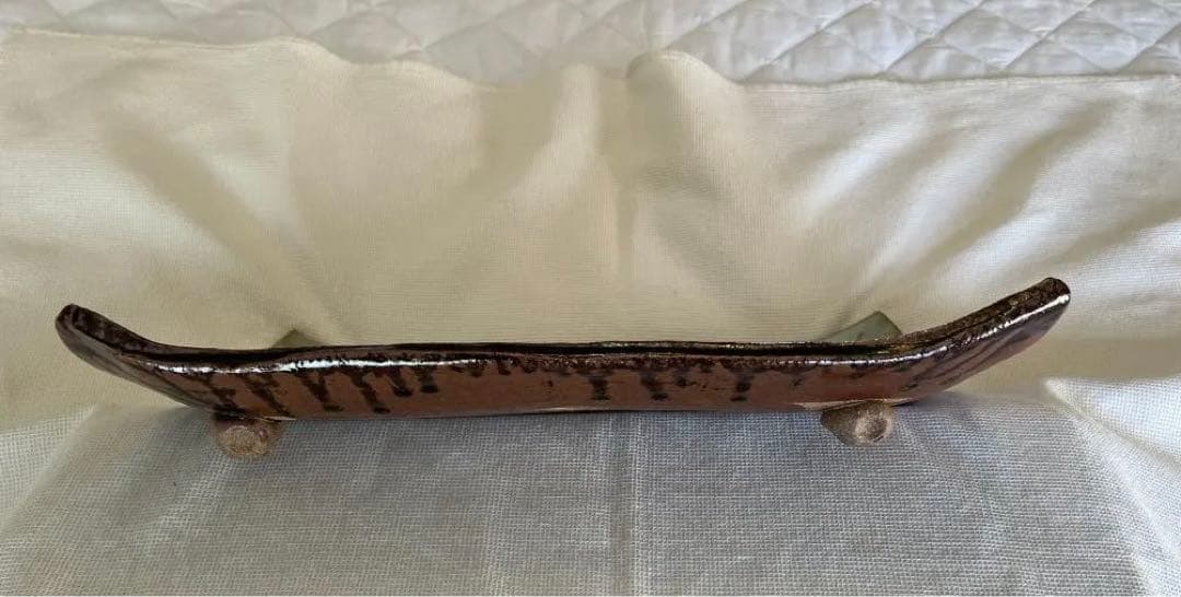 織部焼き大皿 綺麗な状態 焼き物