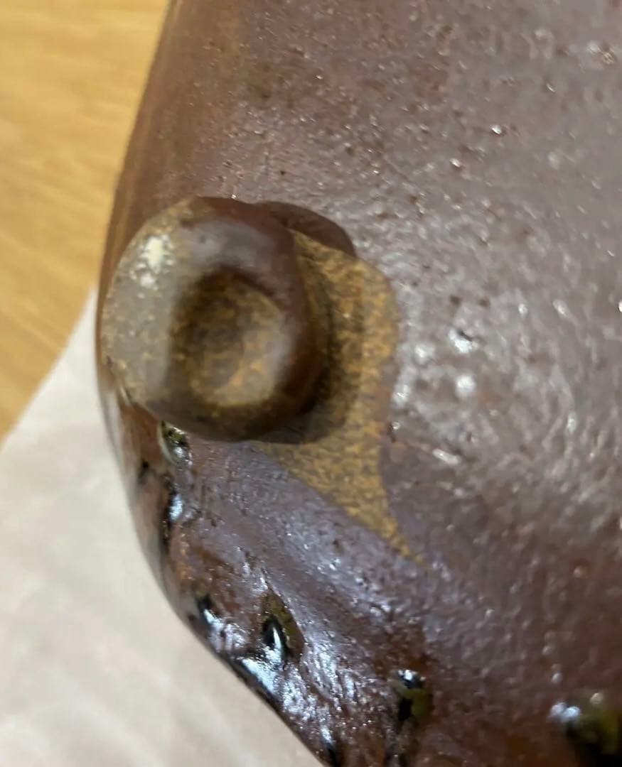 織部焼き大皿 綺麗な状態 焼き物