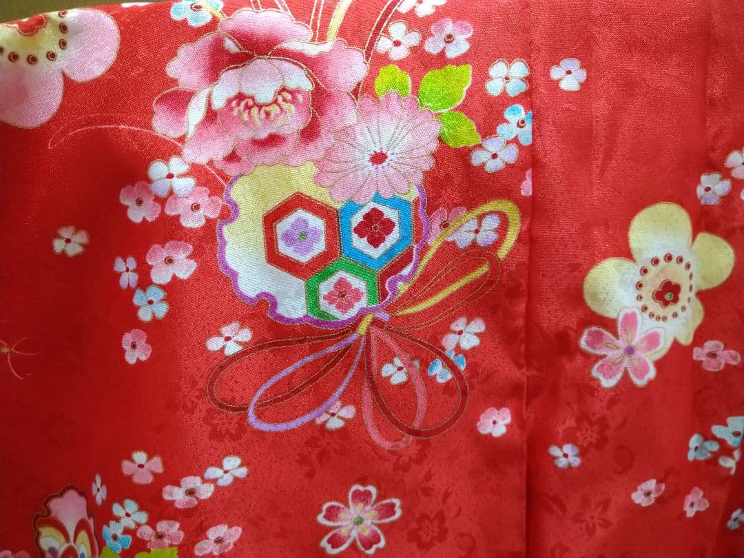 オールインワンでレンタルよりお得！　七五三女の子着物　3歳と7歳対応