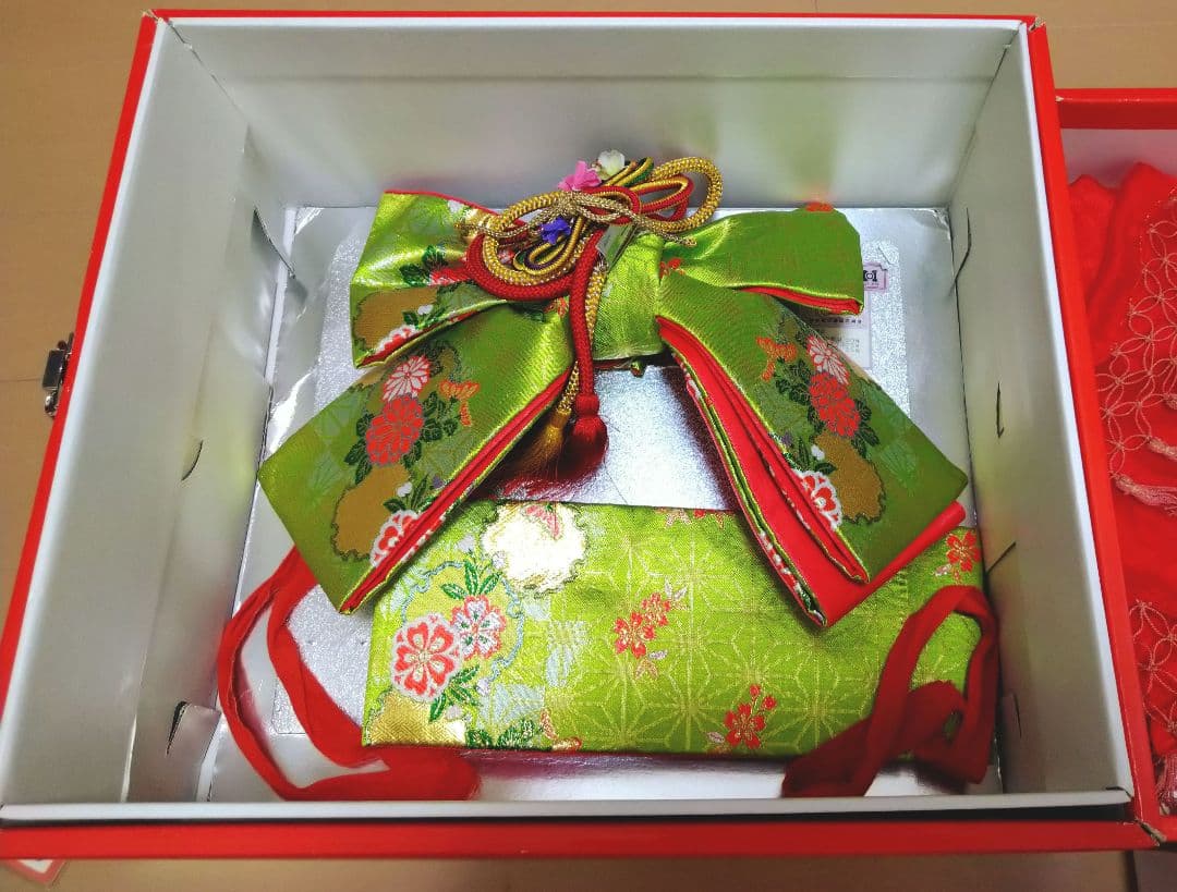 オールインワンでレンタルよりお得！　七五三女の子着物　3歳と7歳対応