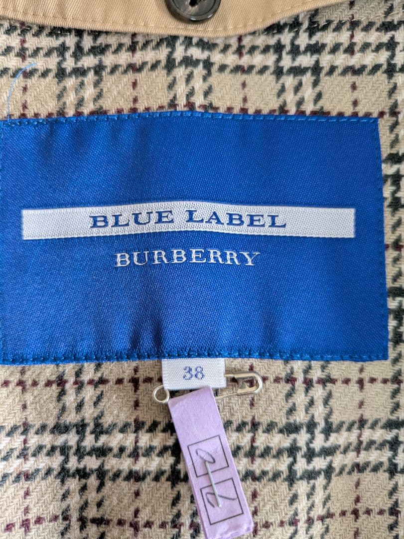 【美品✨】バーバリー2wayブルーレーベル　ライナー付　トレンチコート