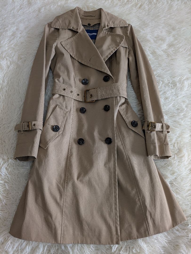 【美品✨】バーバリー2wayブルーレーベル　ライナー付　トレンチコート
