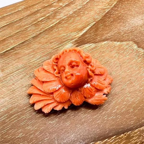 天然珊瑚　彫刻　L　１１タイプ