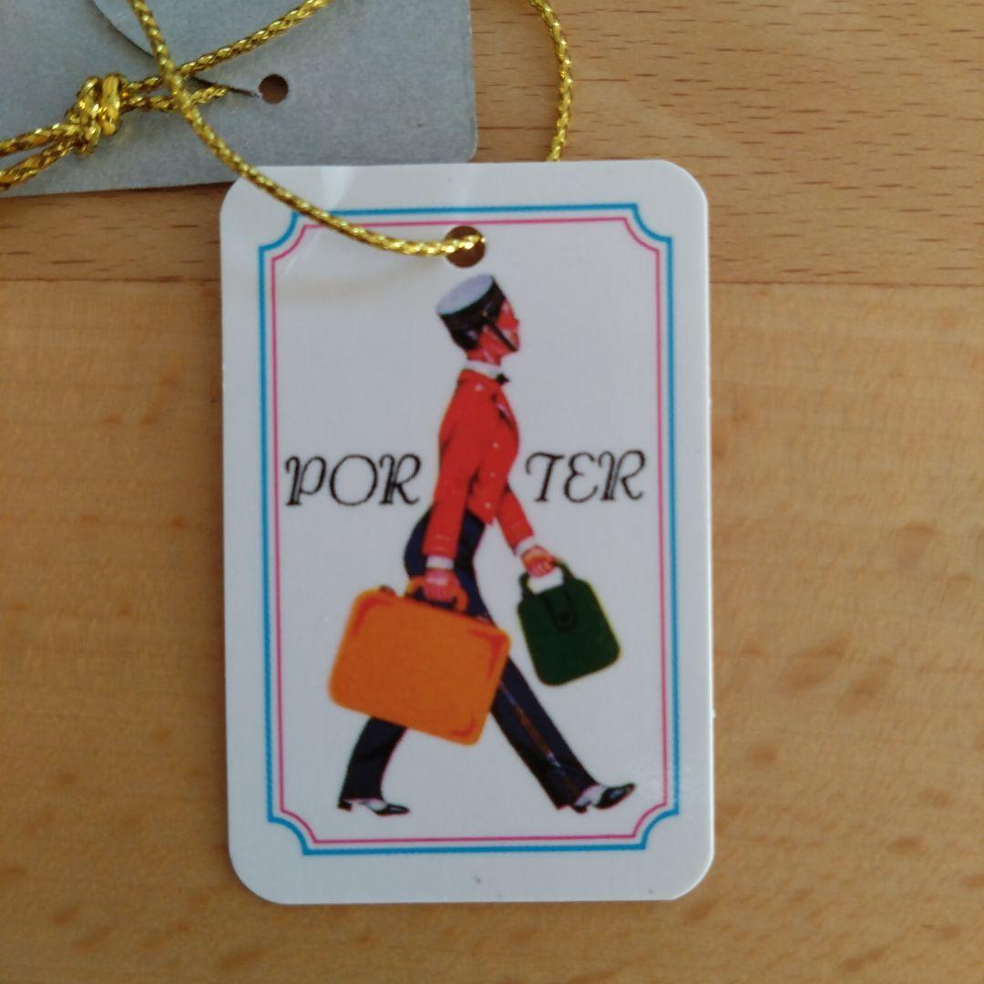 【新品・未使用】PORTER エイブル 二つ折り財布 ボルドー