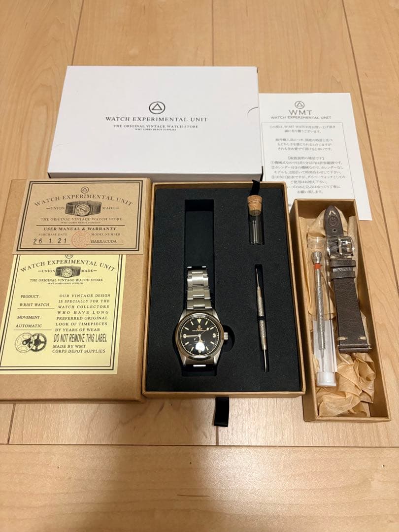 WMT Barracuda 自動巻き腕時計