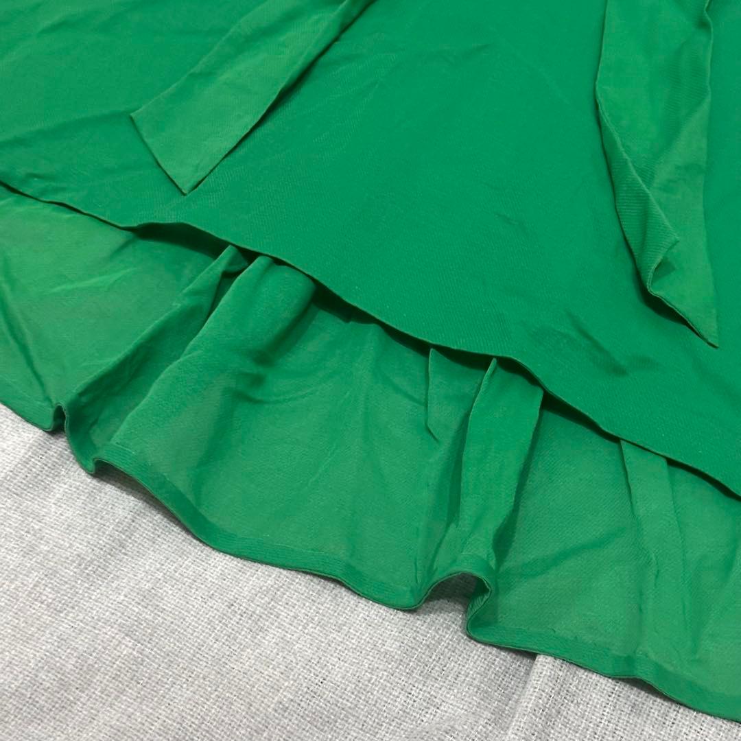 【美品】Drawer ドゥロワー ボウタイショートスリーブ コットンブラウス