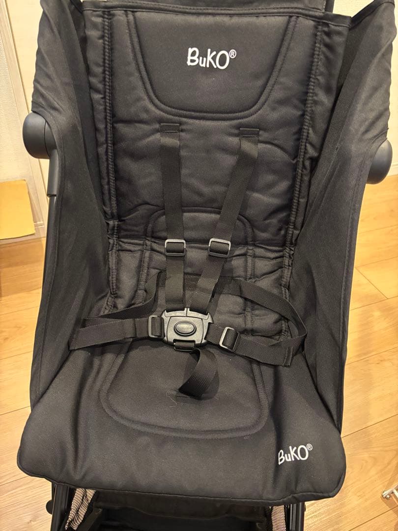 美品☆BuKO ☆折りたたみ B型ベビーカー 軽量 コンパクト