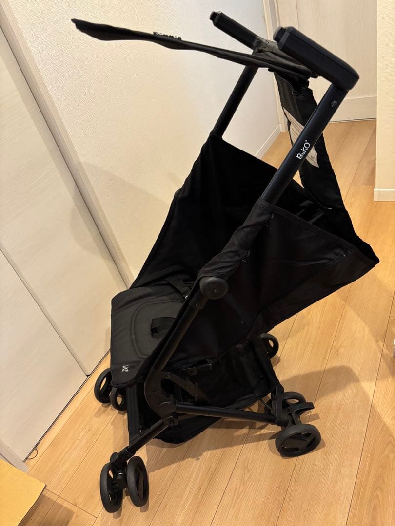 美品☆BuKO ☆折りたたみ B型ベビーカー 軽量 コンパクト
