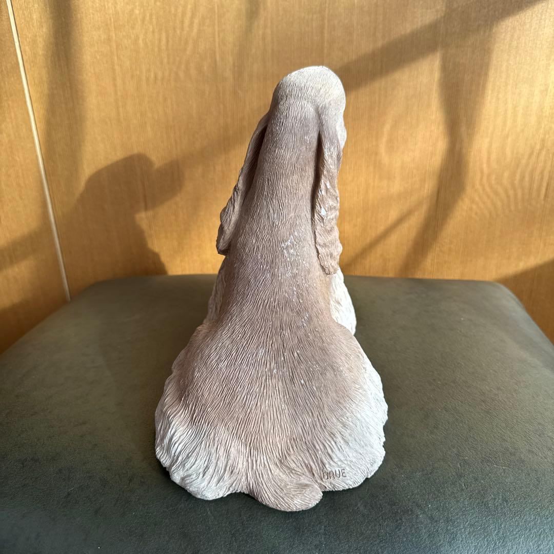 アメリカンコッカースパニエル 置物　バフ　サンディキャスト