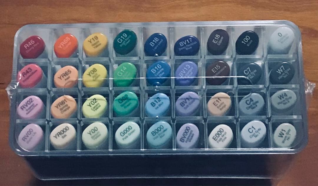 新品シュリンク付き Copic Sketch コピックスケッチ36色セット