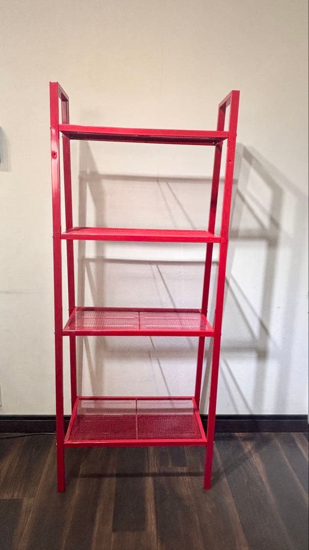 希少！新品・未使用品！IKEA LERBERG レールベリ 廃盤カラー レッド